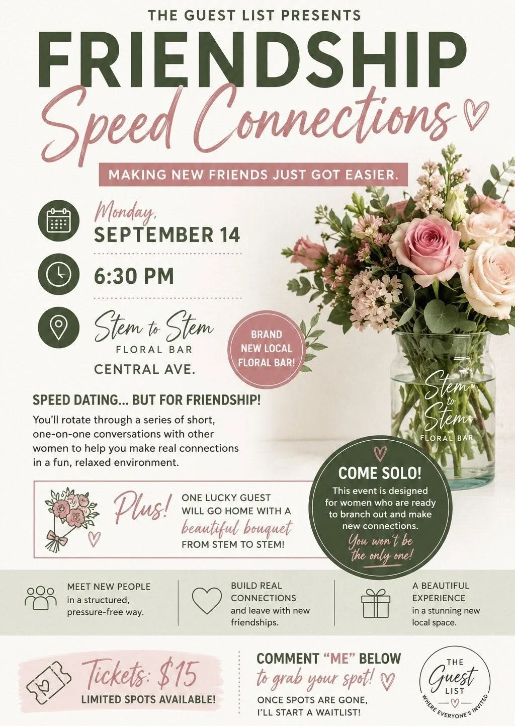 Friendship Speed Connections