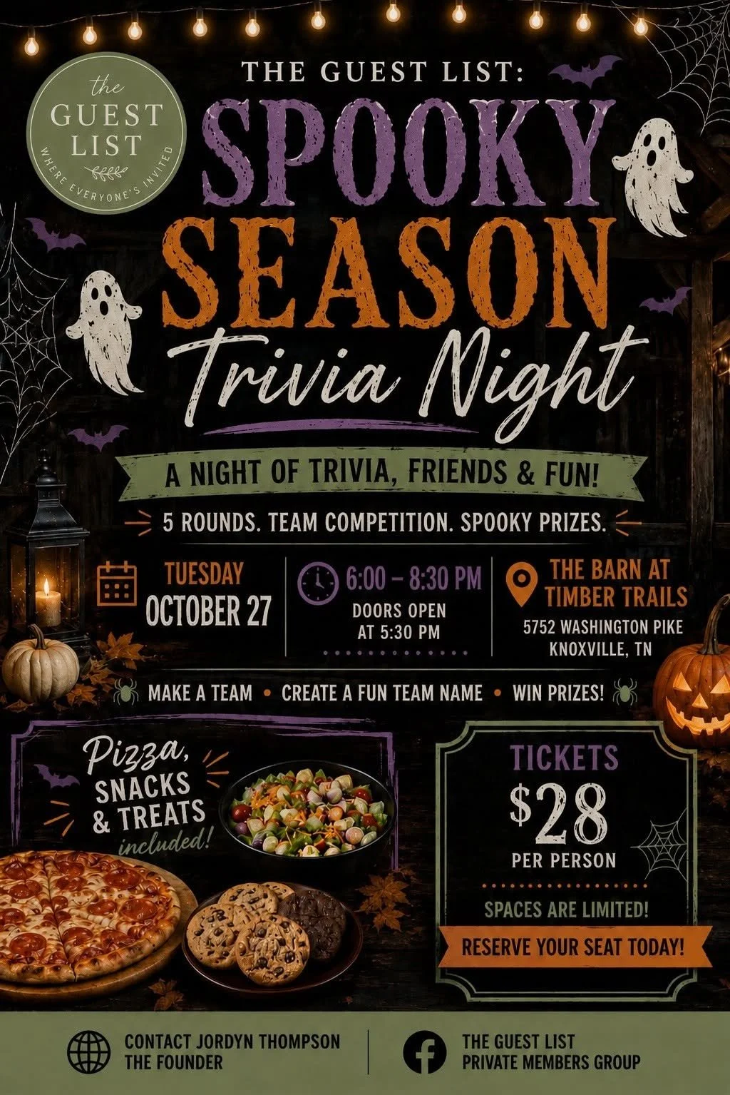 Spooky Season Trivia Night 👻
