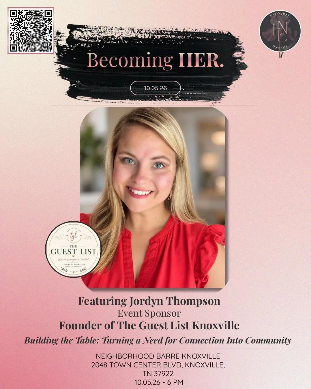 The Guest List at Becoming HER