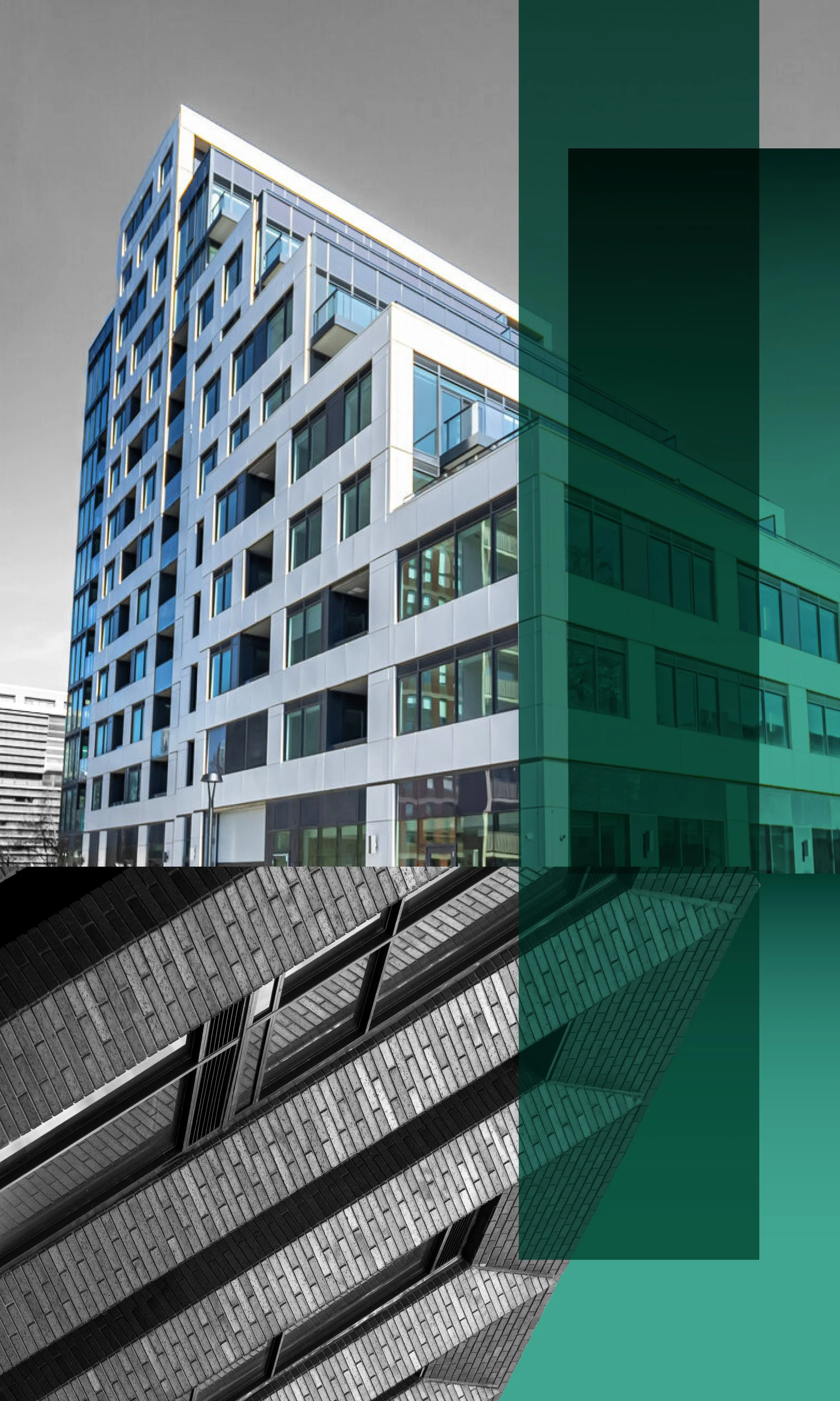 Multi-storey building at 664 Spadina Avenue, Toronto, with a glass and geometric facade