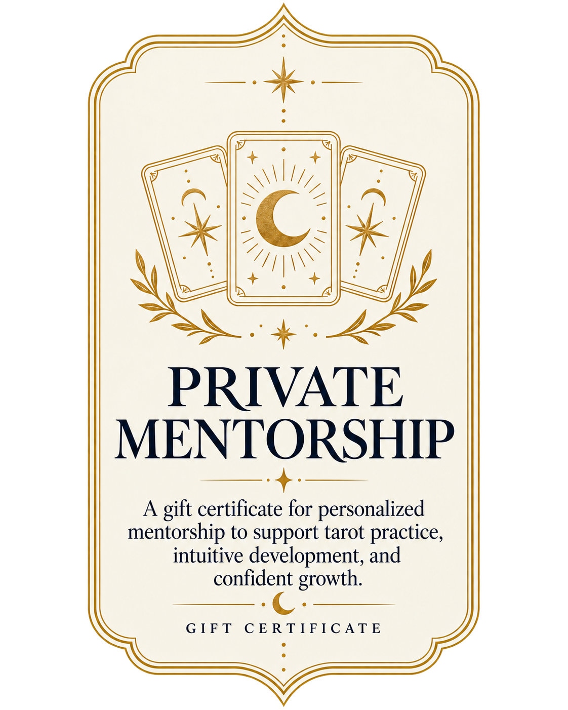 Private Mentorship