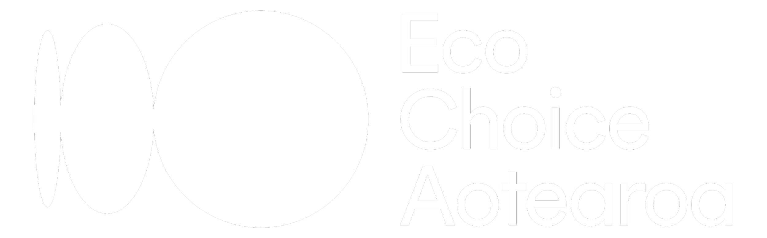 Eco Choice Australia logo with stylized black and white oval shapes next to the text 'Eco Choice Australia'.