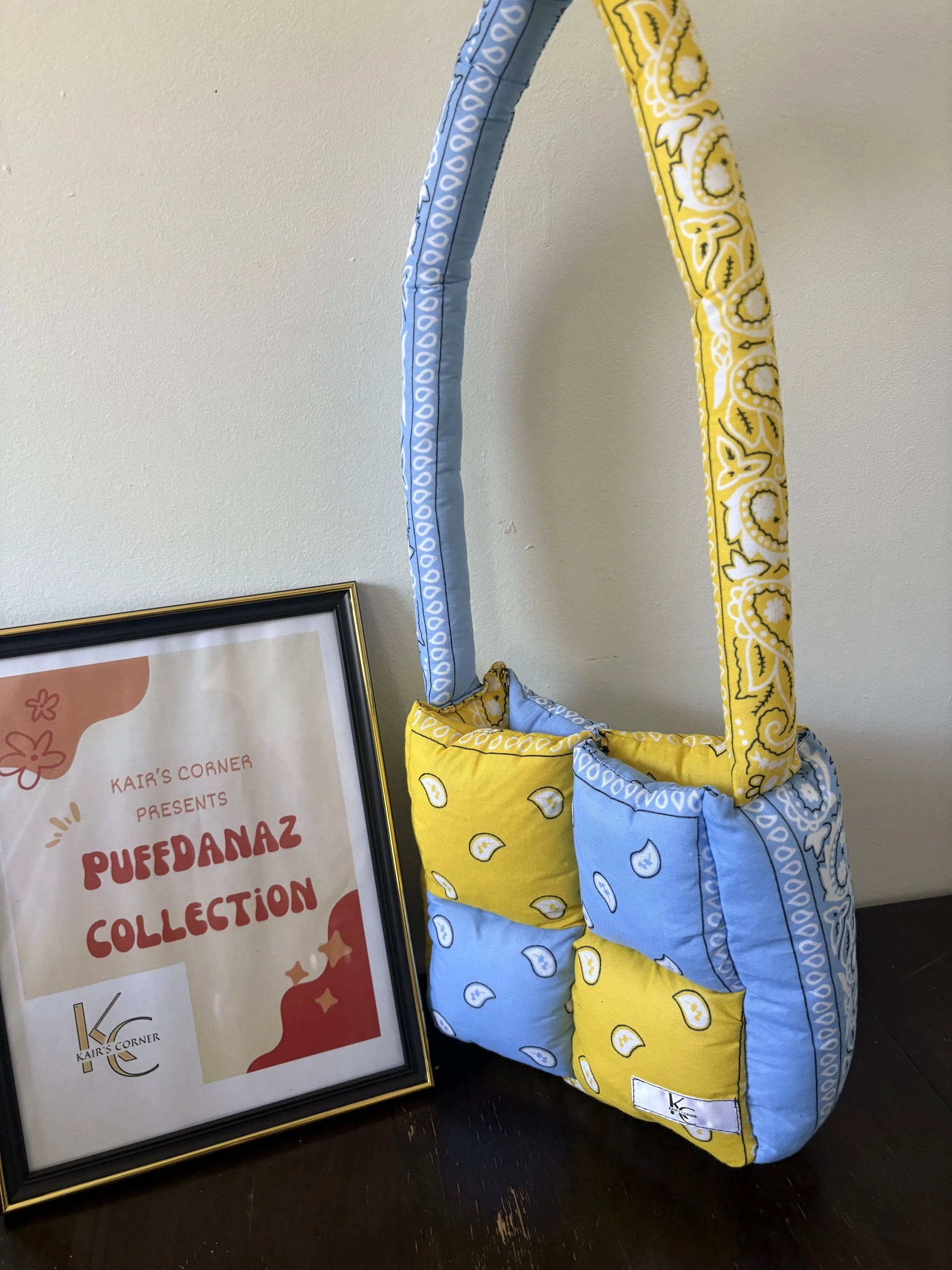 Baby Blue/Yellow PUFFDANA