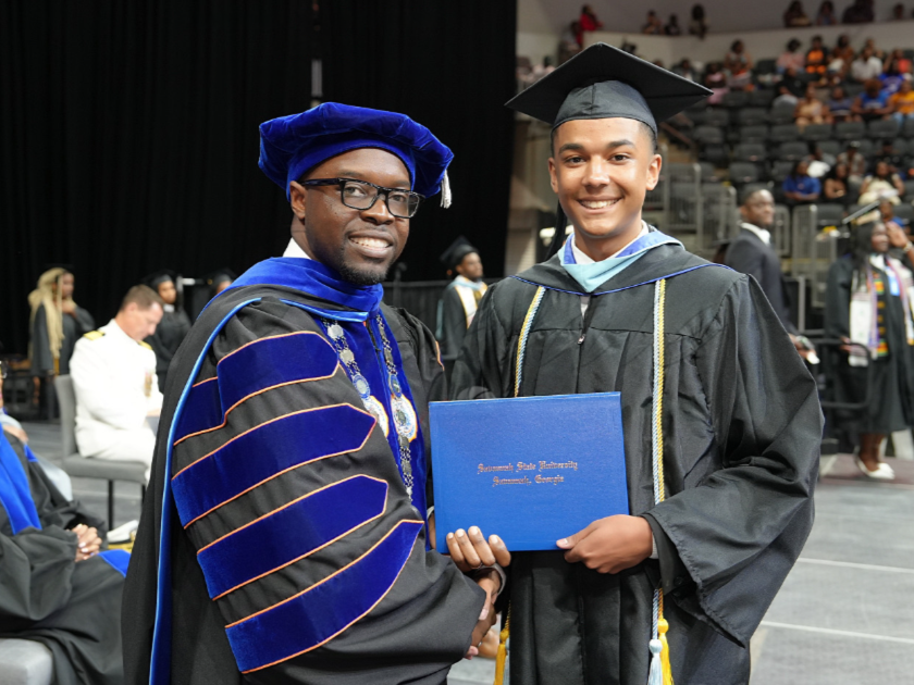 Isaiah Jobe-Winn Graduates from Savannah State University
