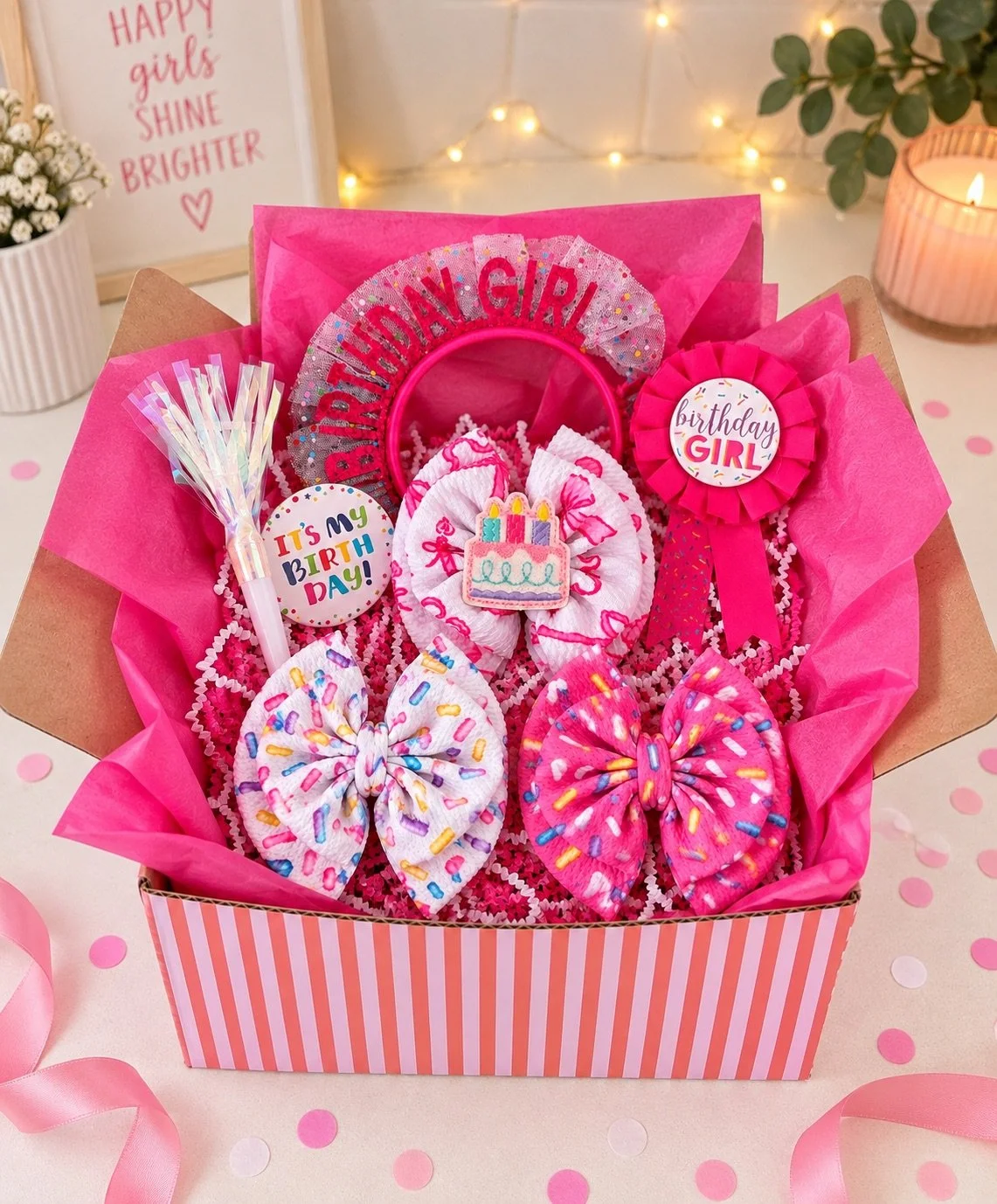 Birthday Bow Box