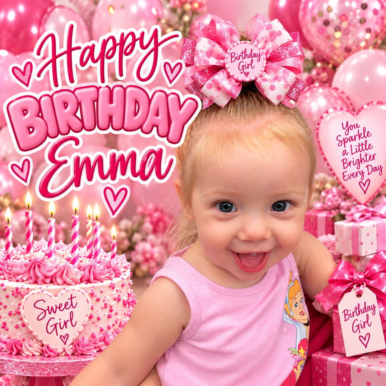 Emma's Birthday Gift Card 💗🎀