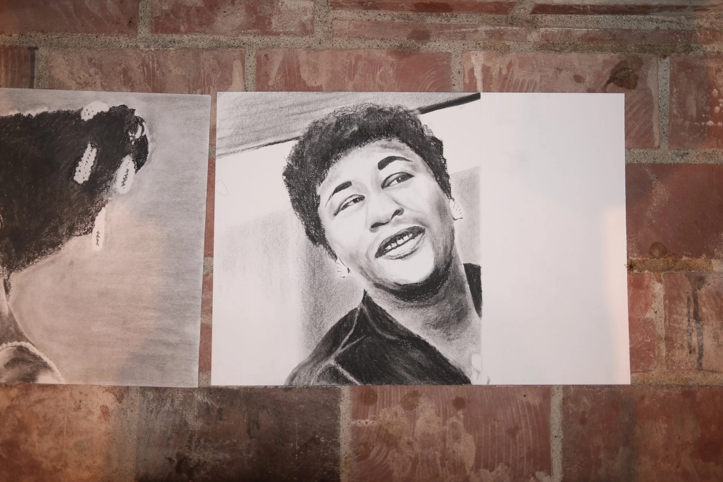 Ella F. (Charcoal and Pencil on Paper, 29.7 x 42 cm) 2026