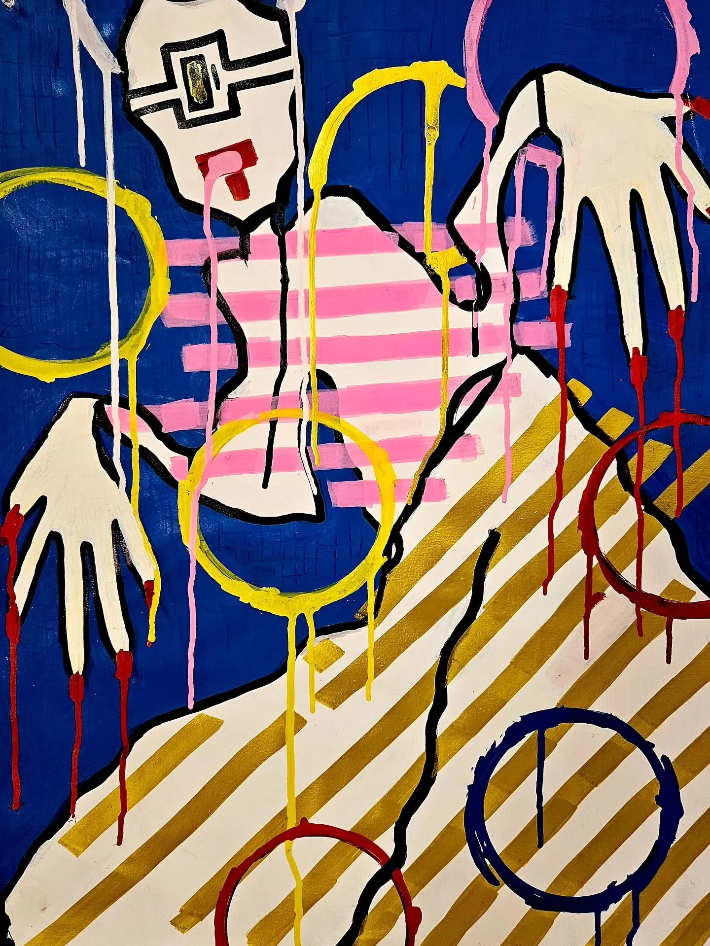 Killer, Romantic Lover. 26'

Let go almost completely for a day 
No.4 in 18 &times;24 in series 🫠

Its getting pretty fun to see the change of moods reflect in my work, and idk whatever this mood was but....I like it 🙂&zwj;&harr;️