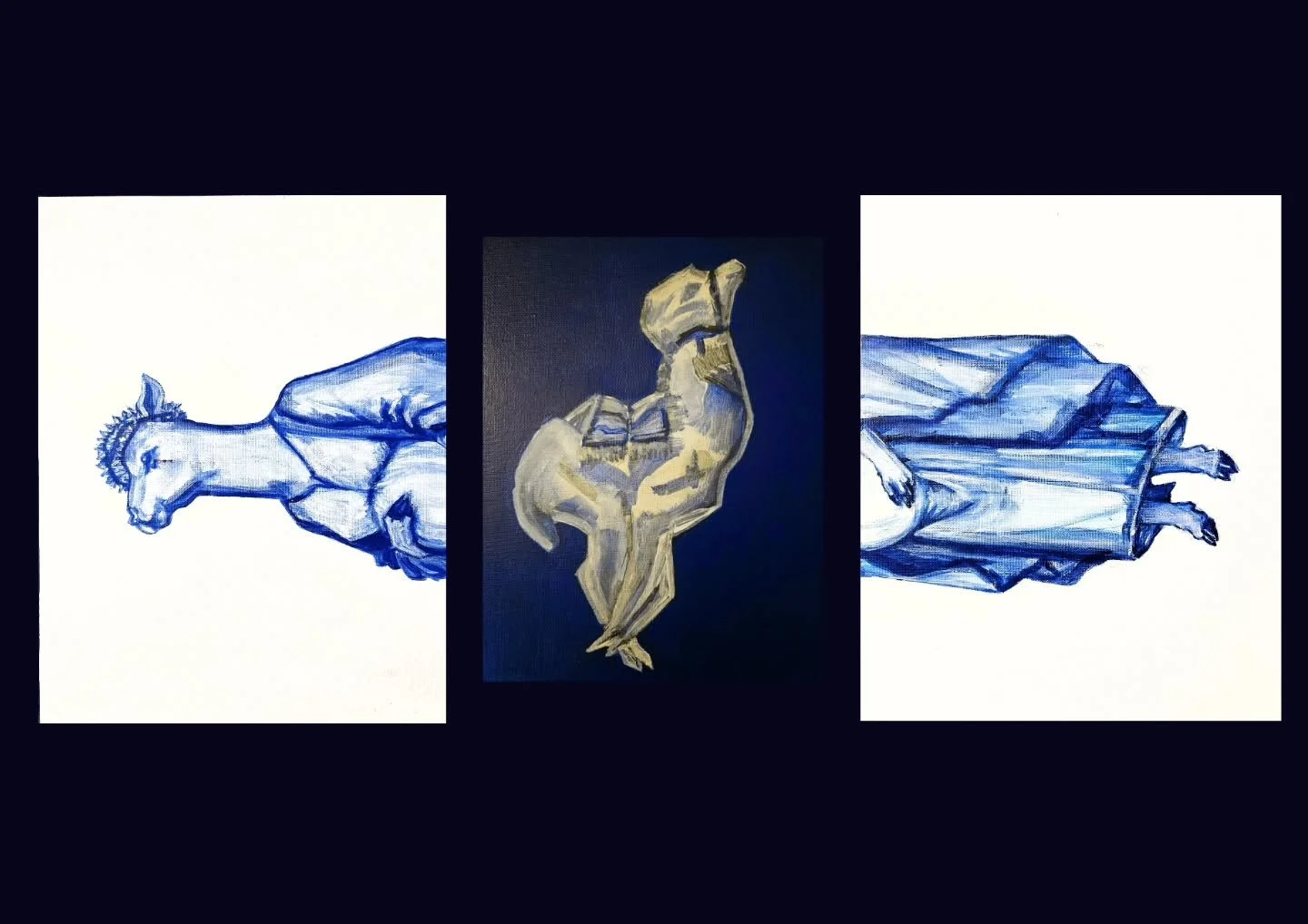 Sullu, 26' 💙

Mixed media on canvas panels
