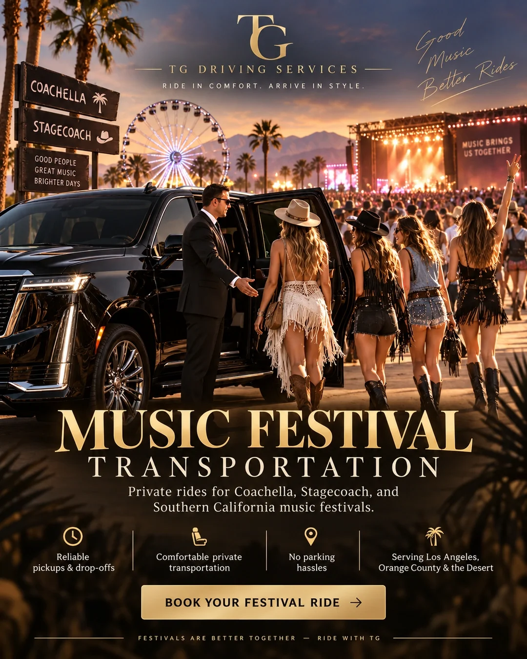 Music Festival Transport