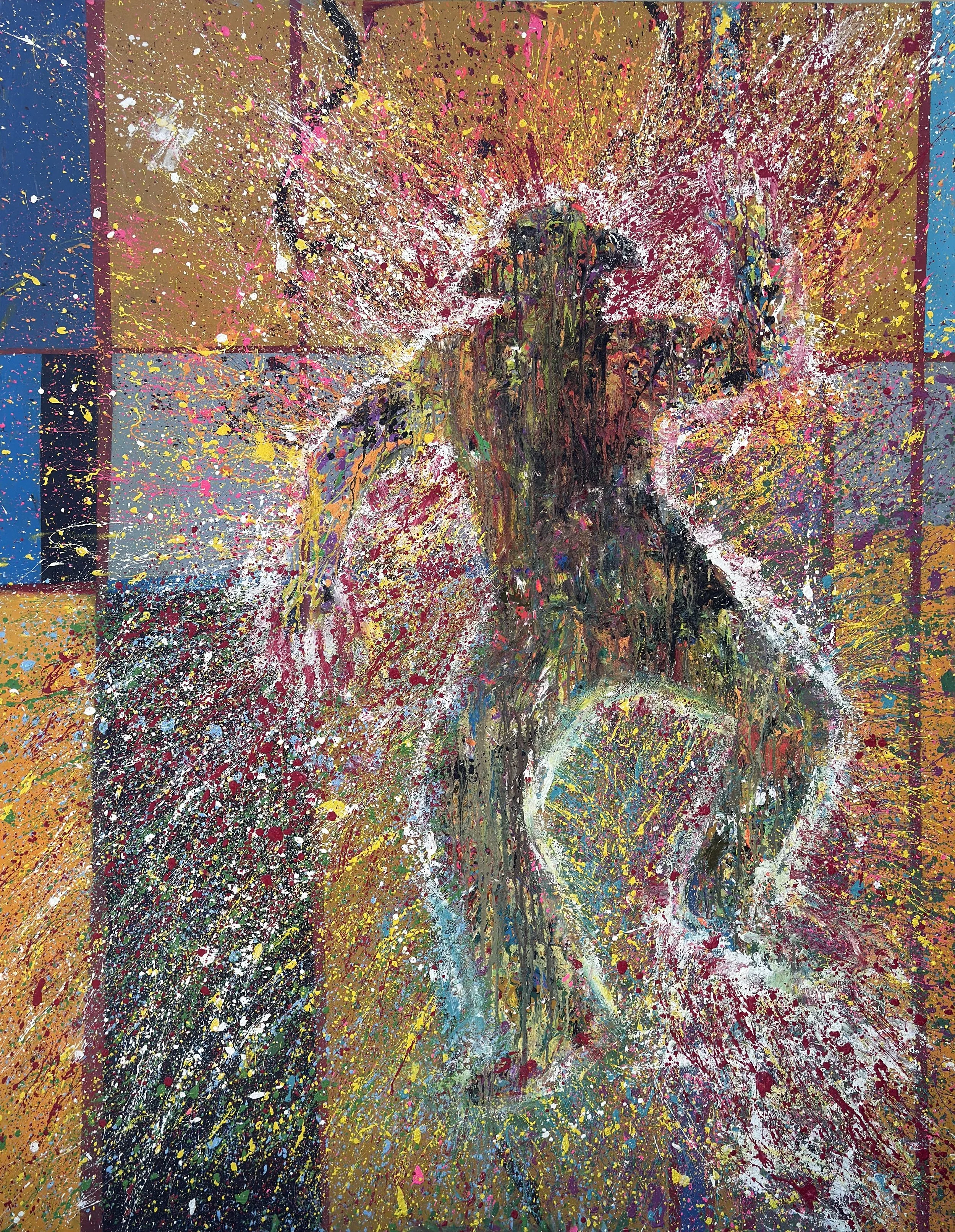 Vaquero, 2026, Oil on Canvas, 84x66in