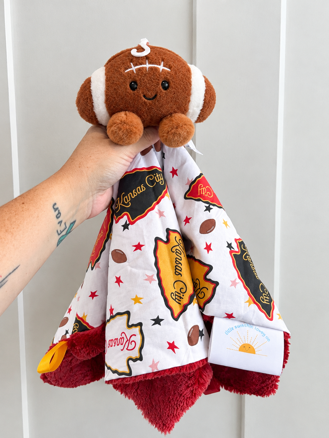 Kansas City Chiefs Stuffie  Lovey
