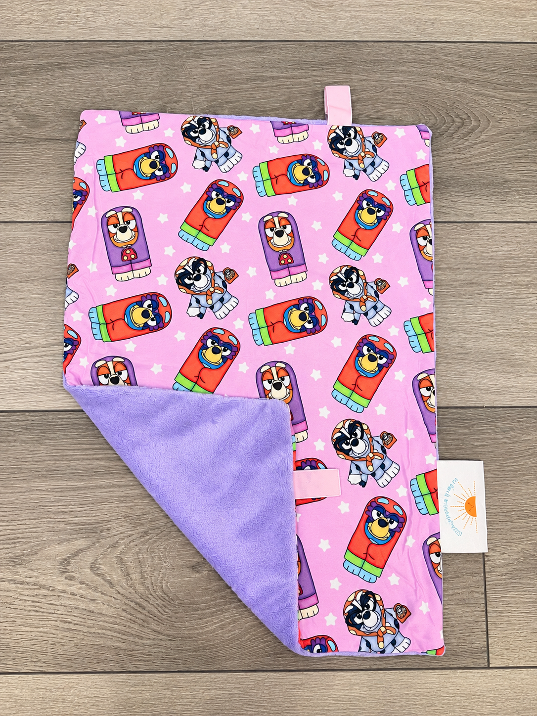 Little People Style Bluey Tag Lovey
