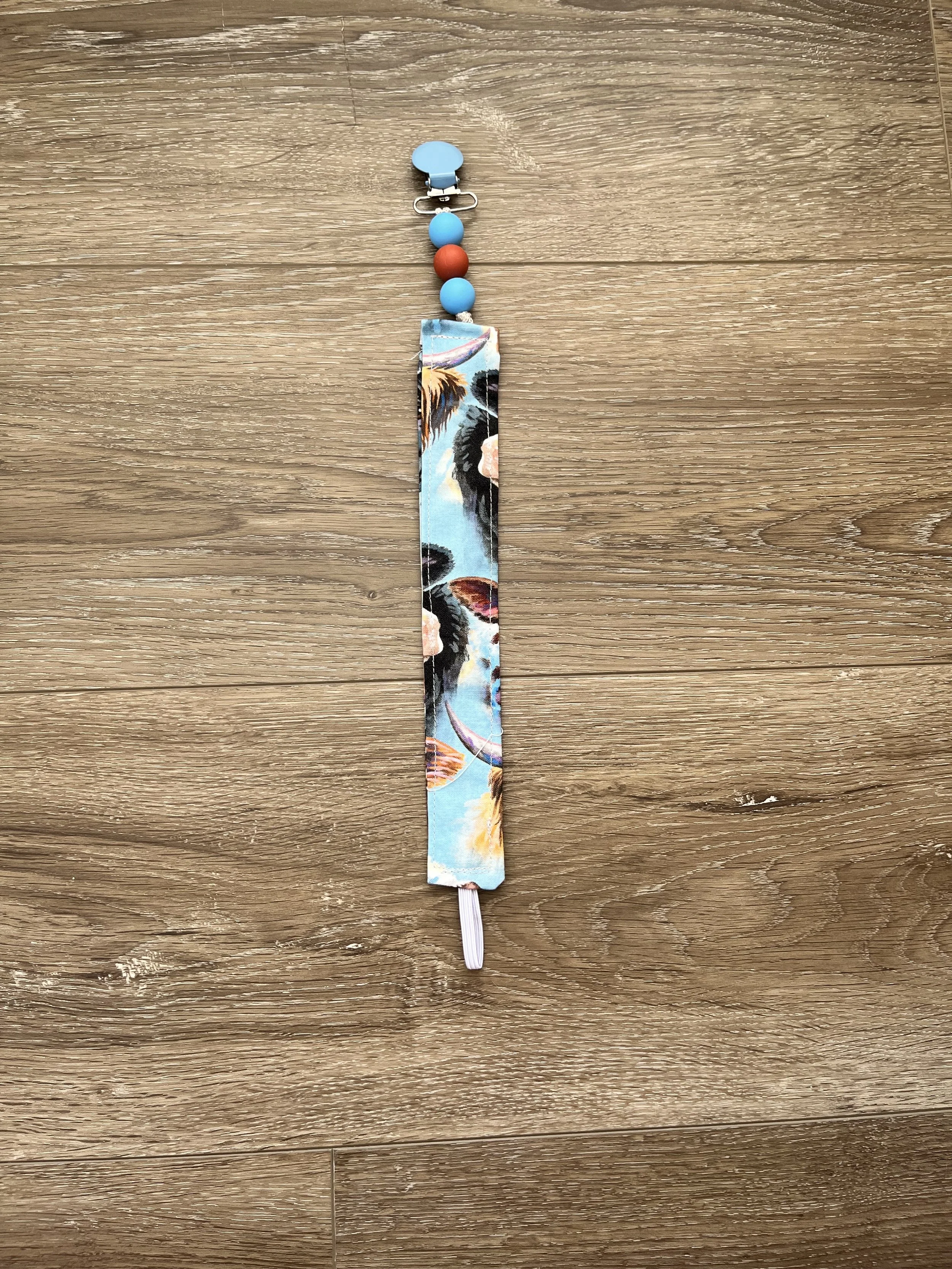 Moo Cow Pacifier Clip