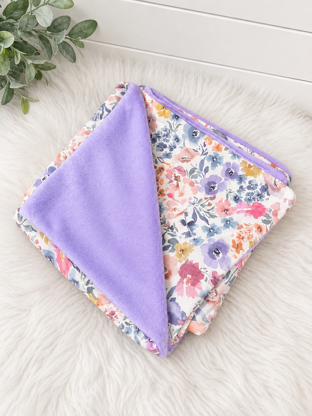 Tiny Blooms Blanket