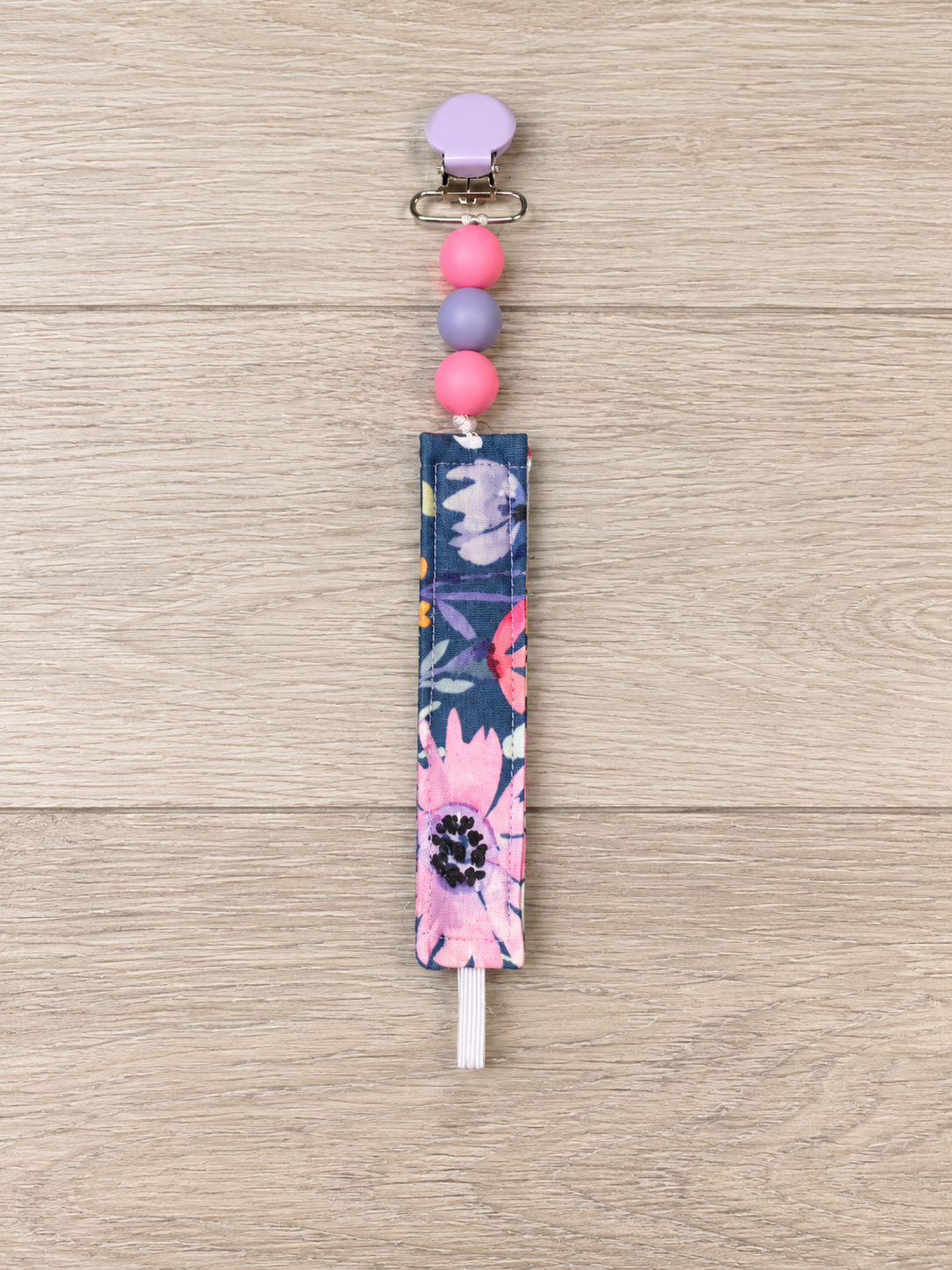 Dusk Blooms Pacifier Clip