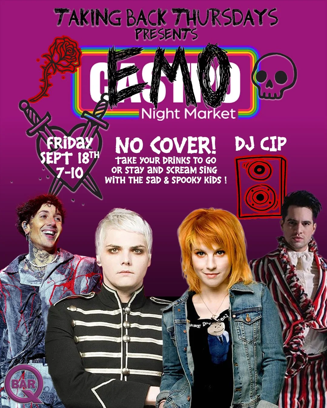 EMO Night Market Fri Sept 18th 7pm - 10pm DJ CIP