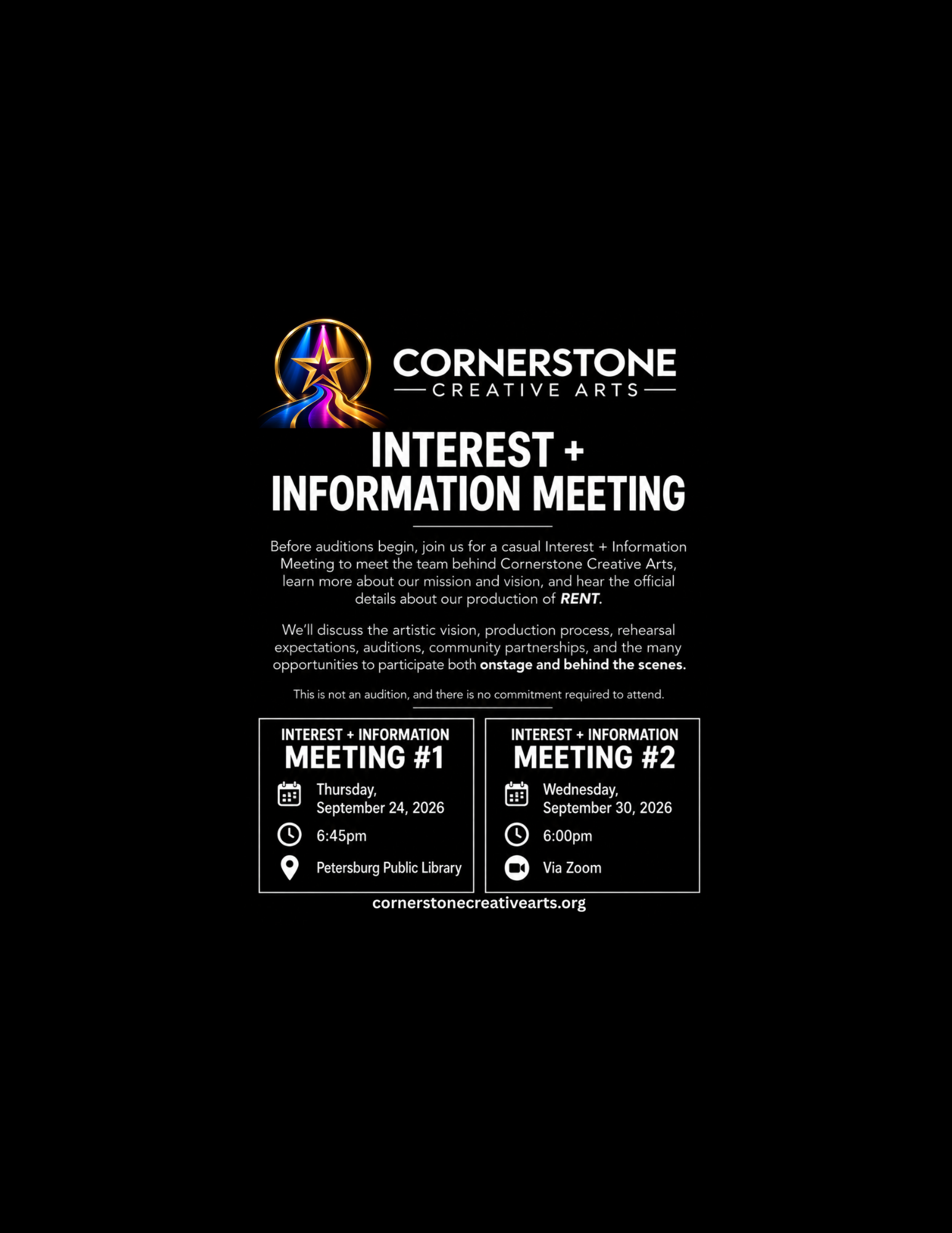 INTEREST + INFO: Meeting 1