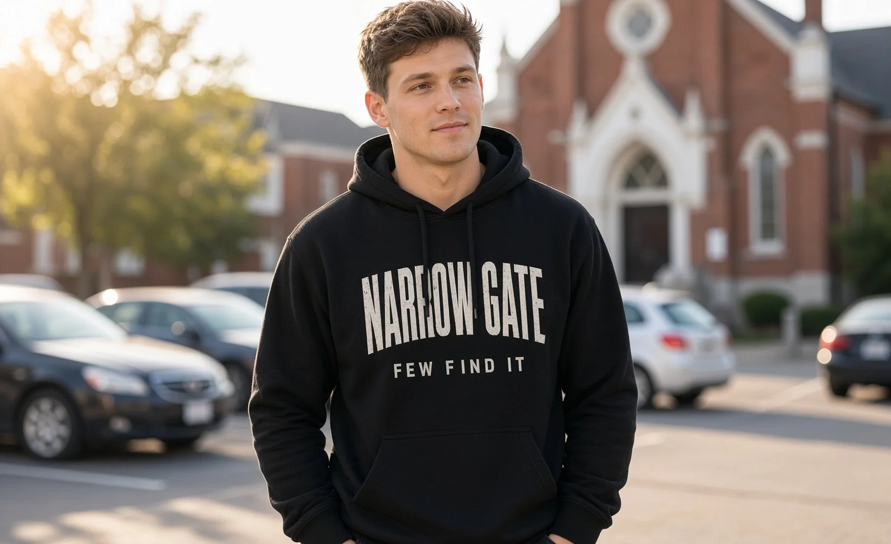 Narrow Gate Hoodie by Fire Lane