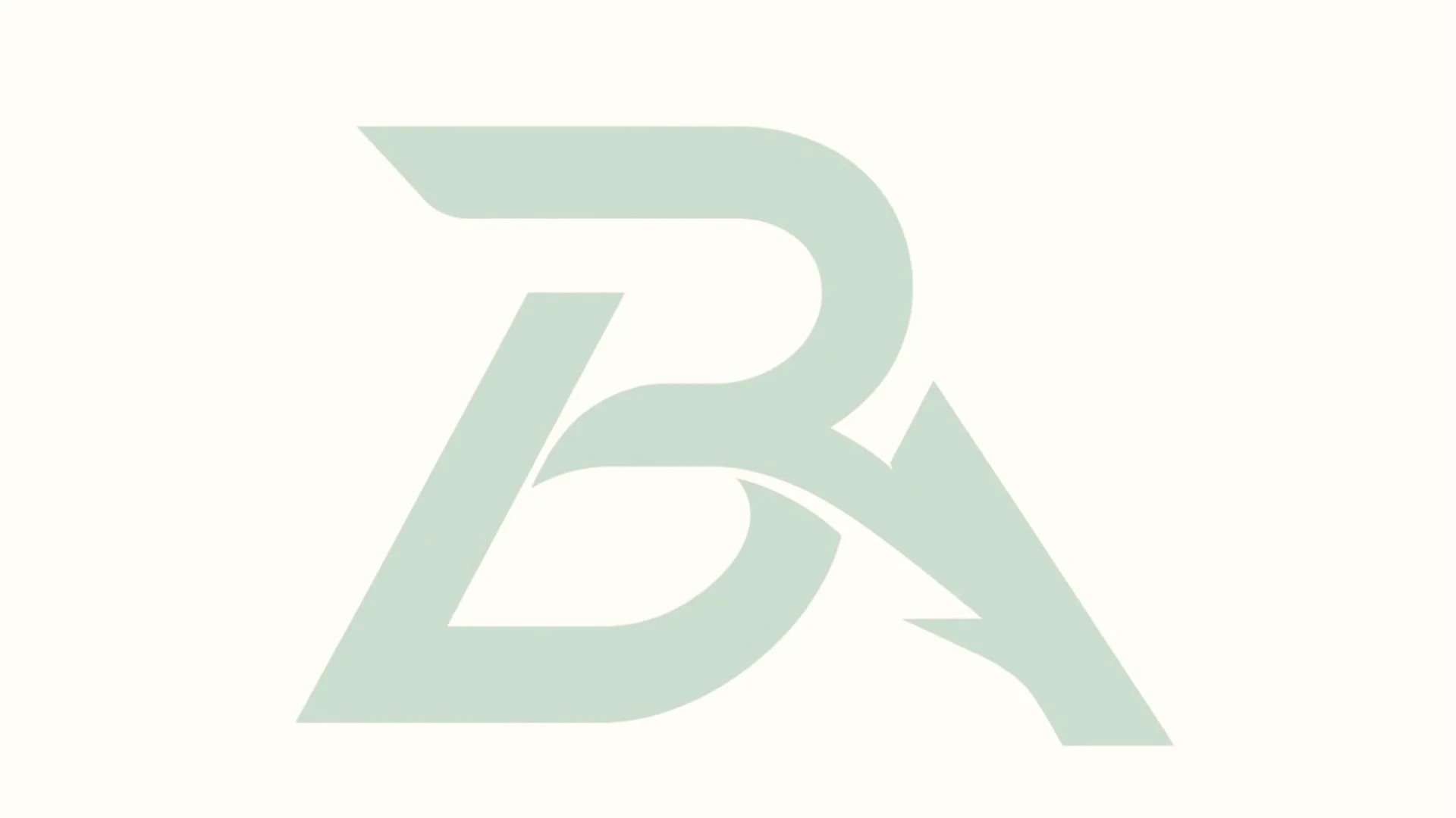 A minimalist logo with a large, stylized letter 'A' and the number '23' intertwined in a light, muted color on a pale background.