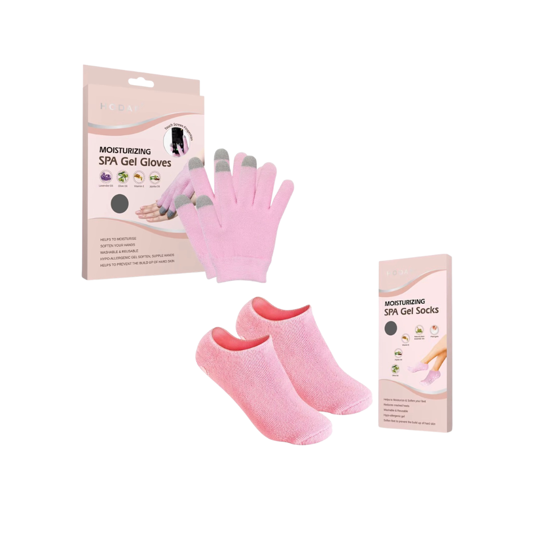 Combo Hidratante de Medias y Guantes de Gel