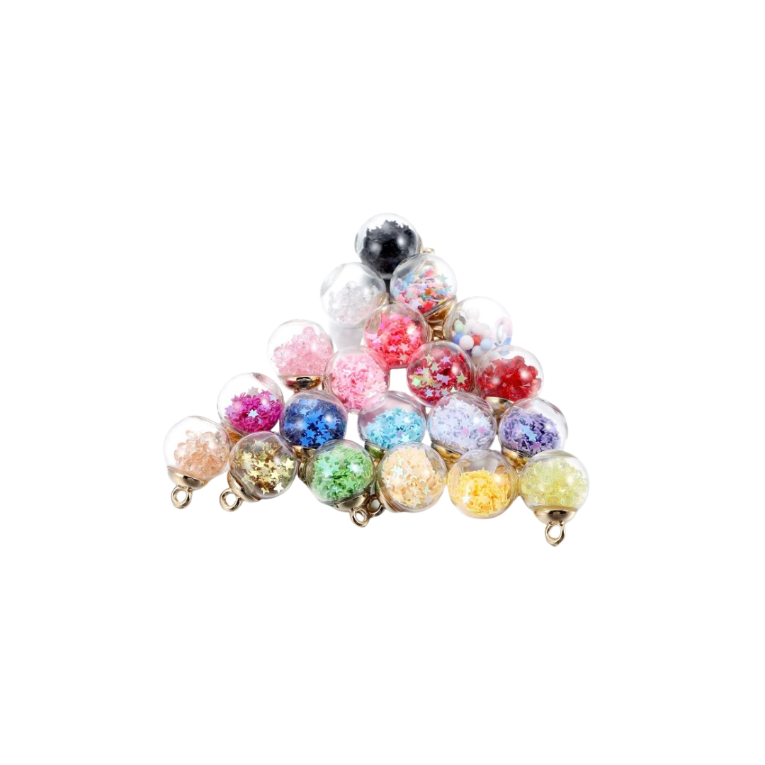 Set de 6 Bolitas Decorativas para Manualidades
