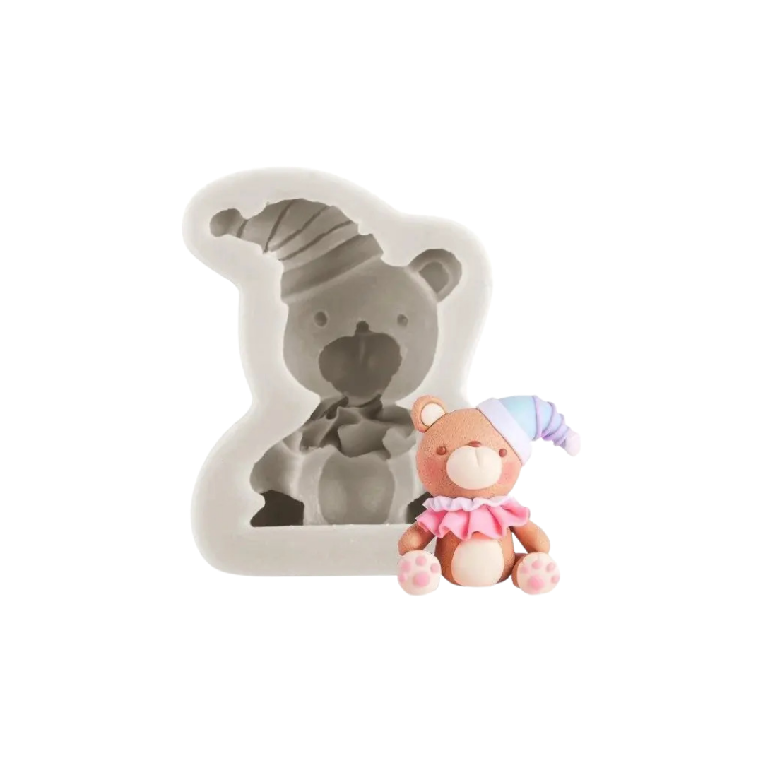 Molde de Silicona para Velas Artesanales: Oso