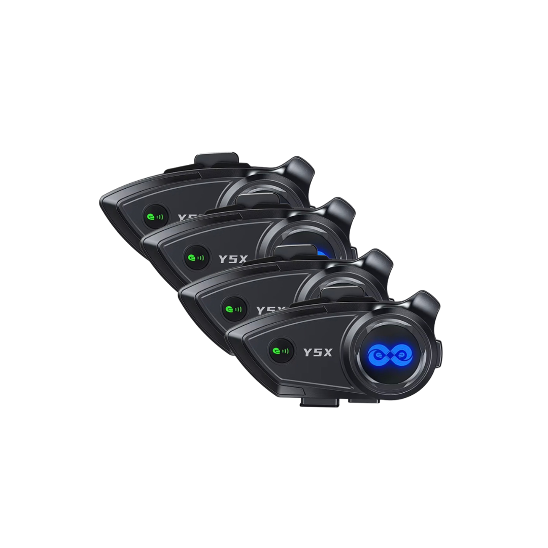 Intercomunicador de Cascos modelo Y5X - PACK 4 UNIDADES