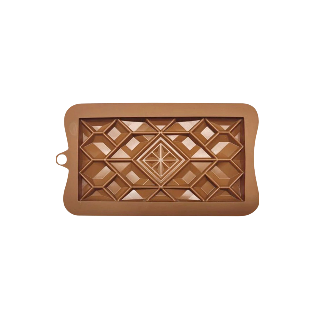 Molde de Silicona para Tableta de Chocolate