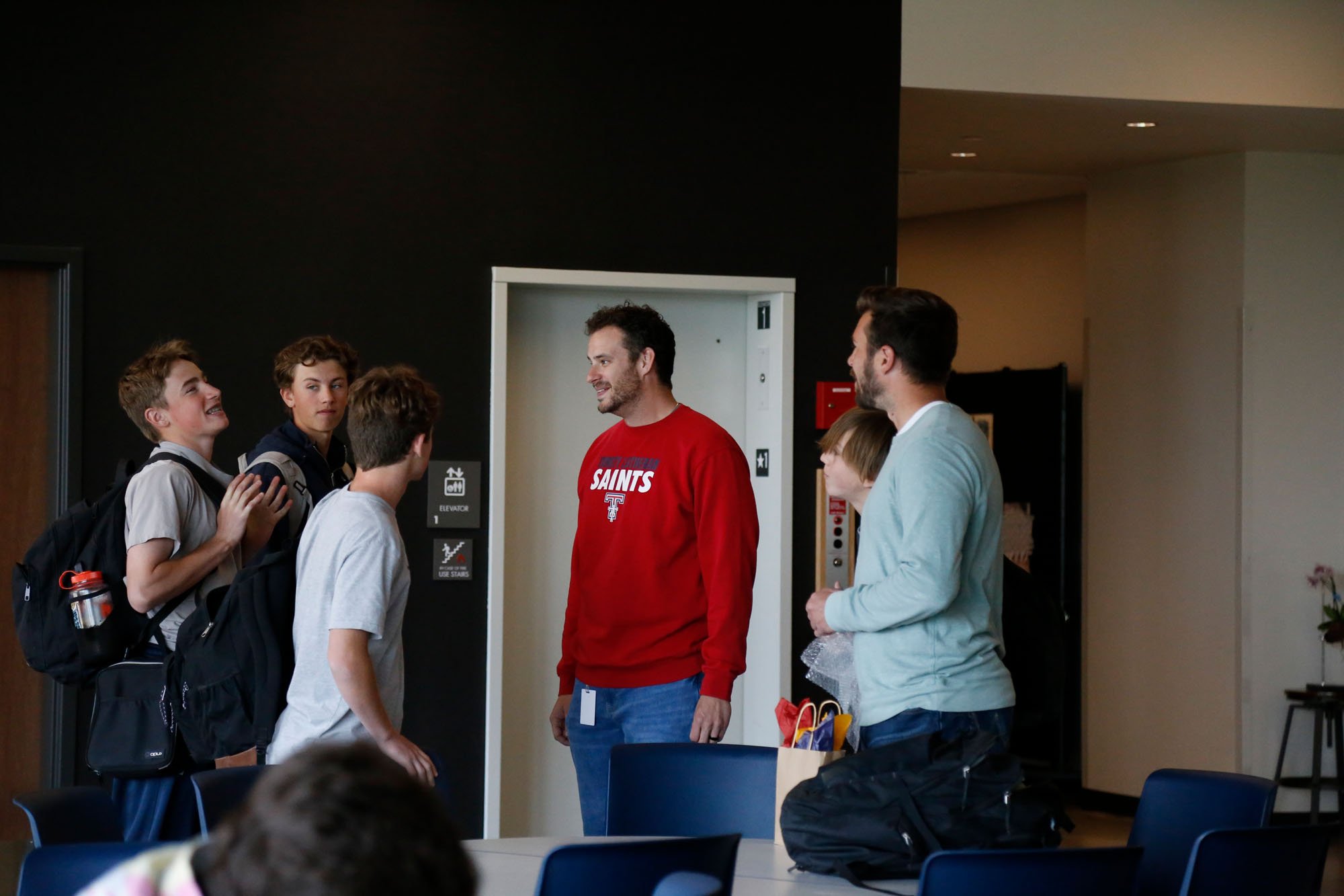 Trinity Upper School students