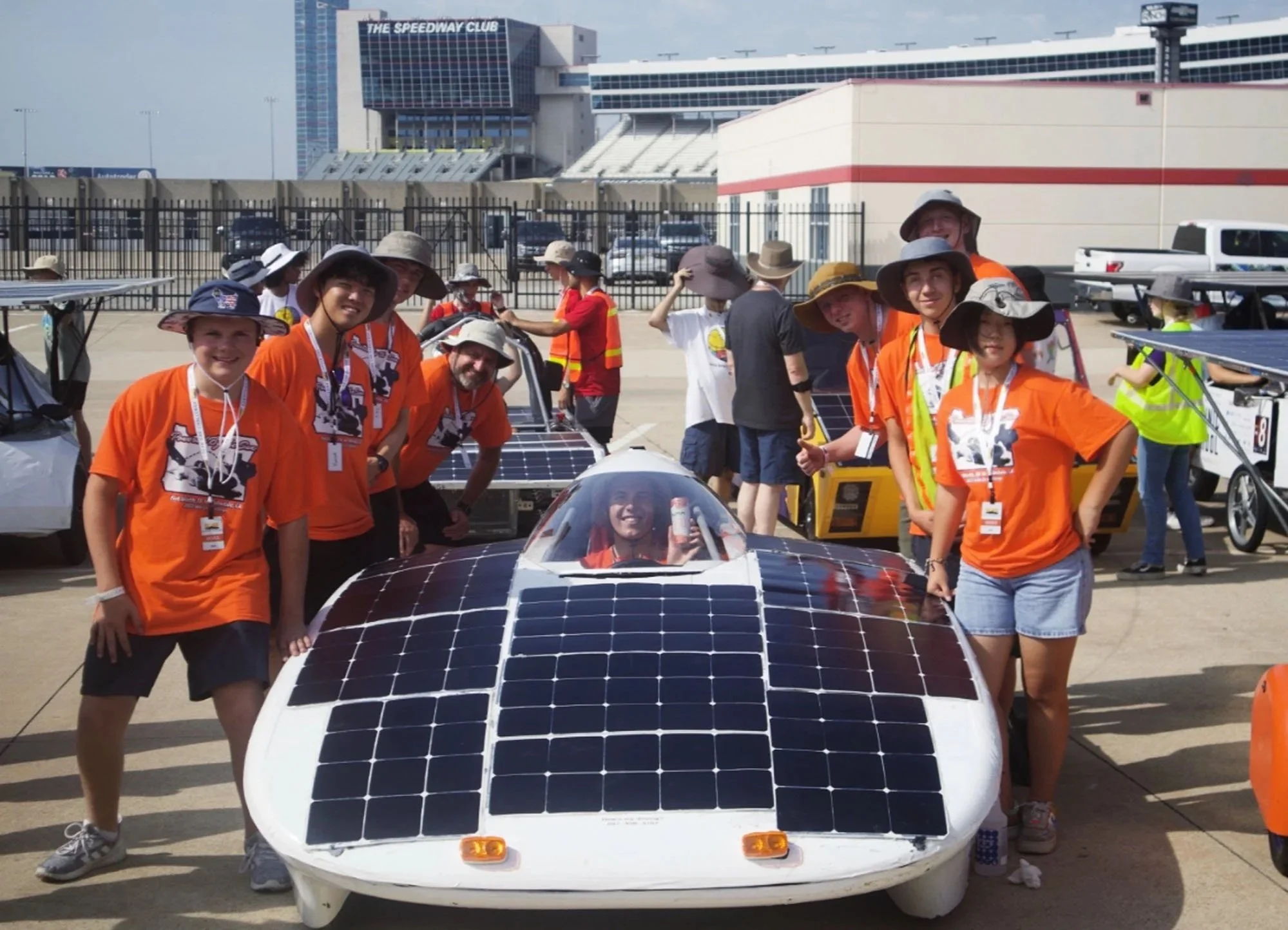 Trinity solar car team