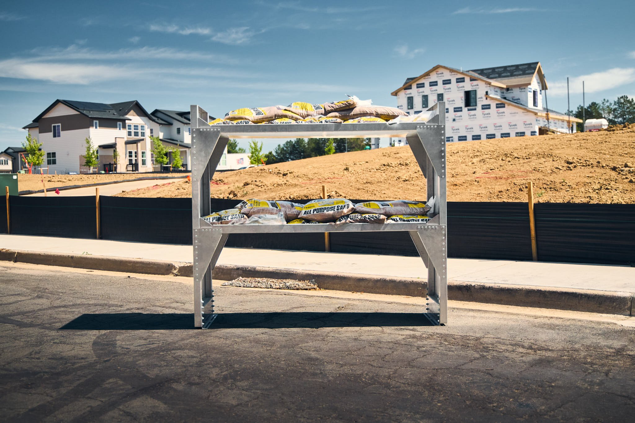 Tested up to 1,000 lbs per shelf