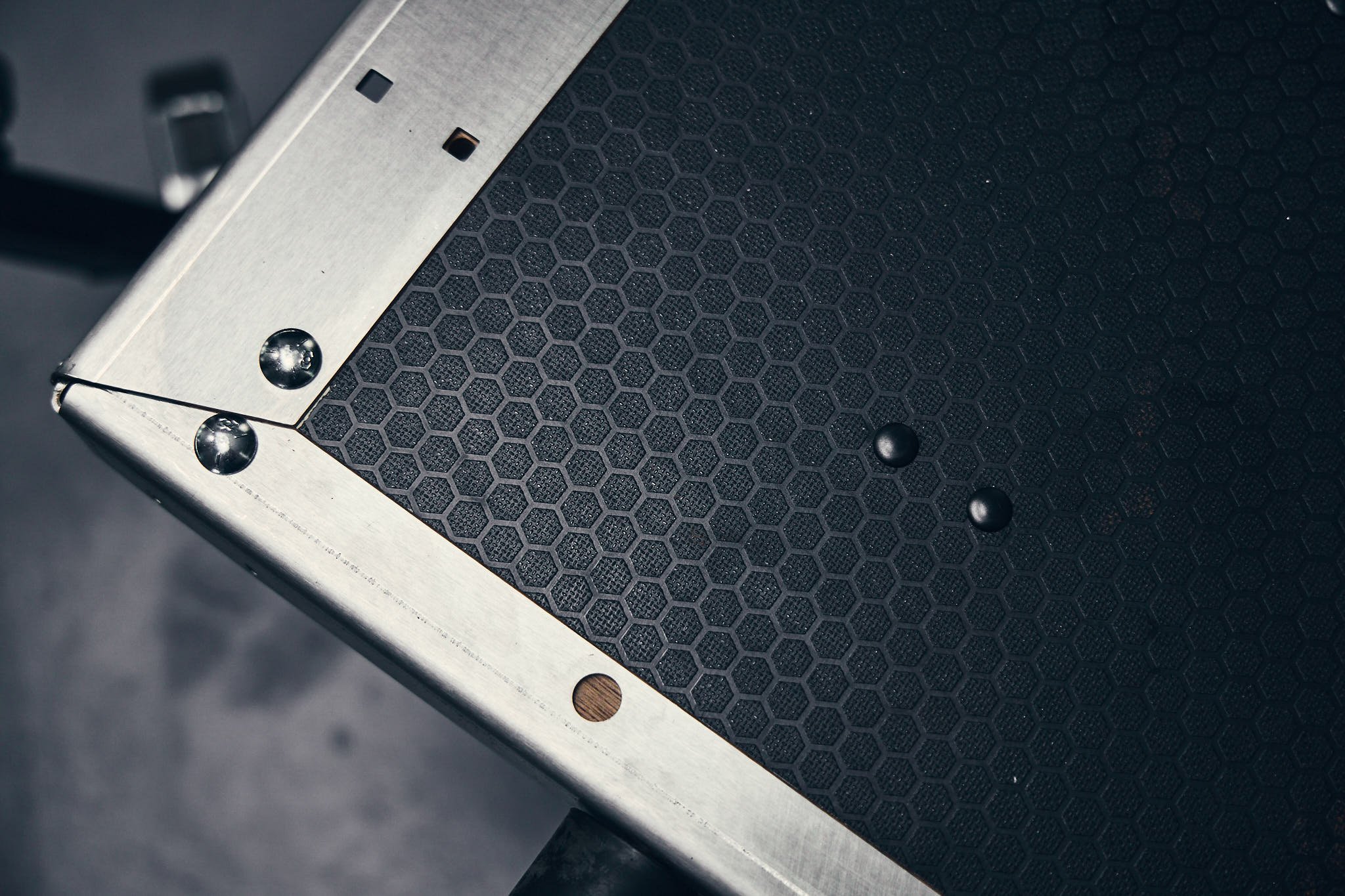 Built on our non-slip, water resistant flooring system