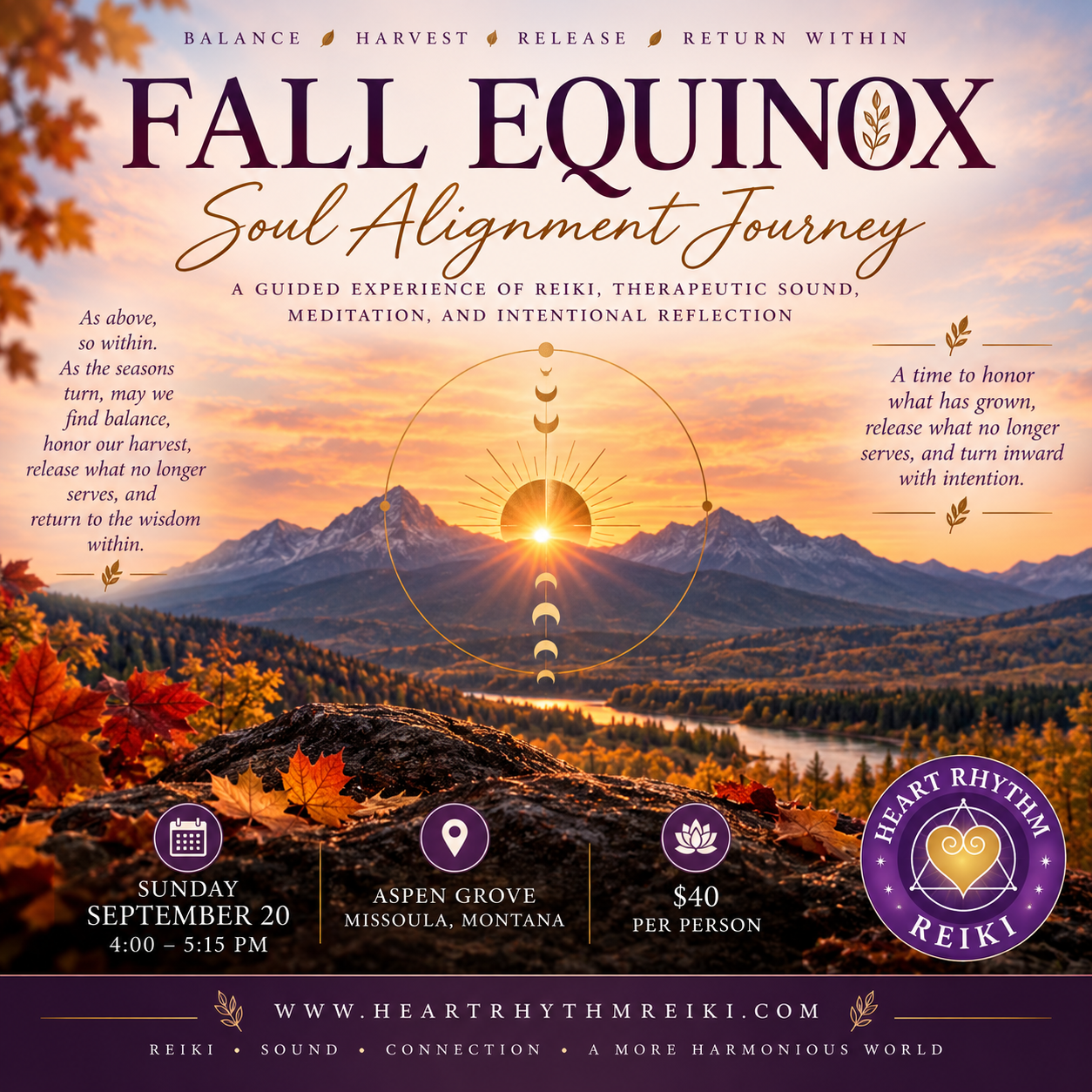 Fall Equinox: Soul Alignment Journey