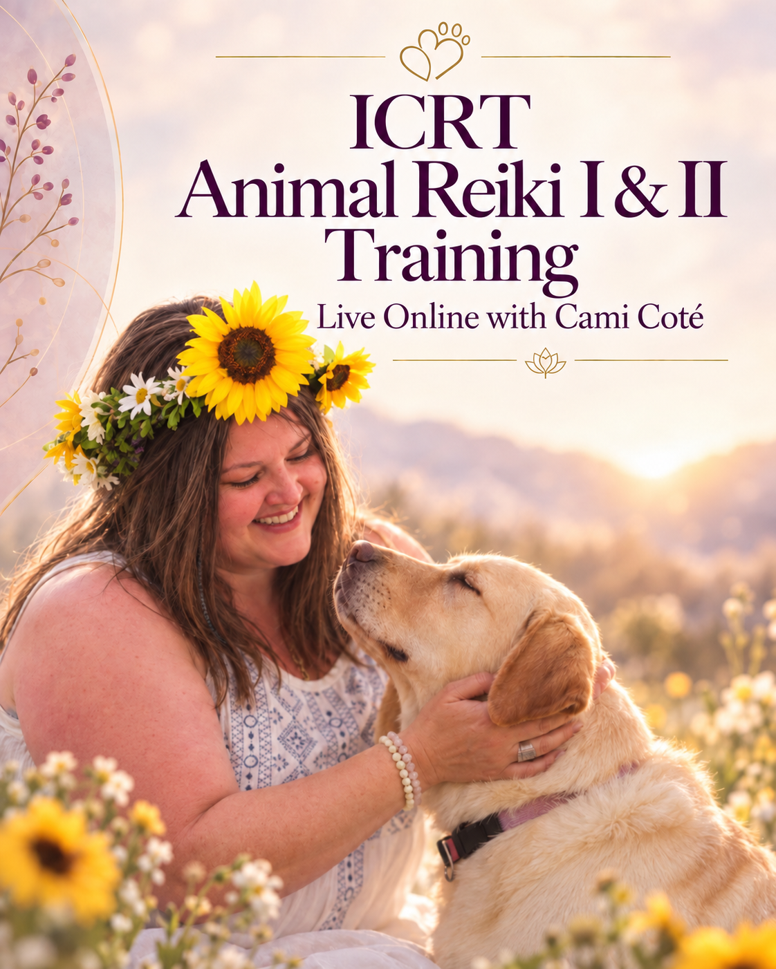 ICRT Animal Reiki I & II Training - LIVE ONLINE