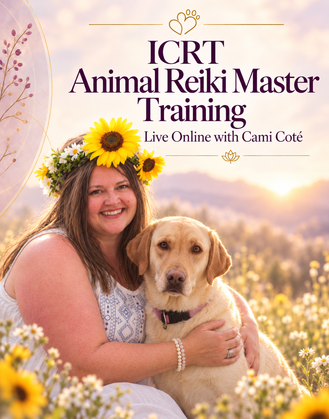 ICRT Animal Reiki Master Training - LIVE ONLINE