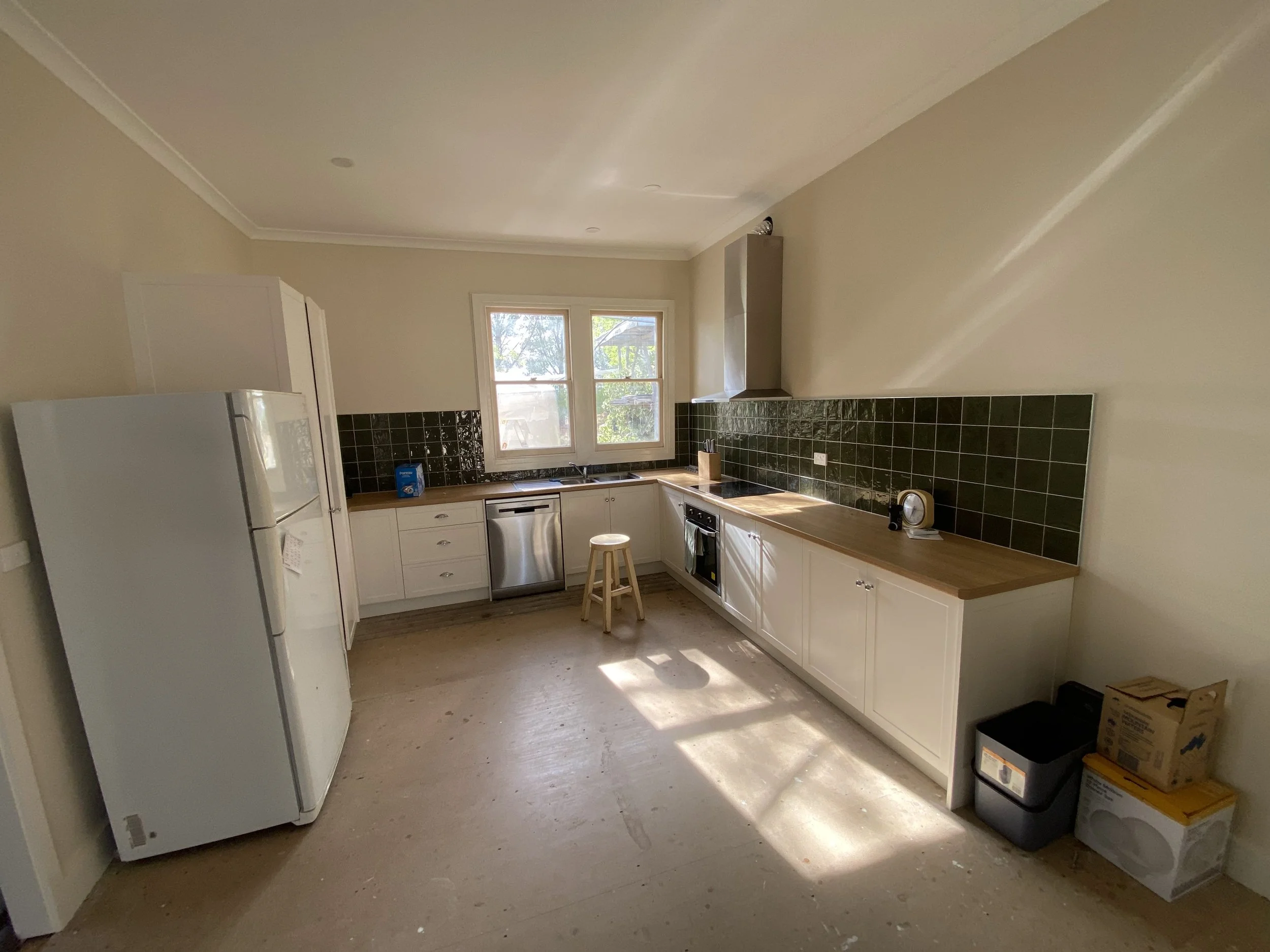 Old kitchen needed renovation