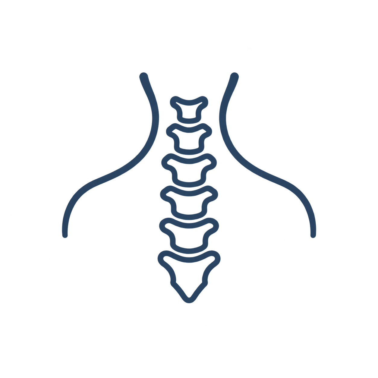 Spine icon representing neck and back conditions
