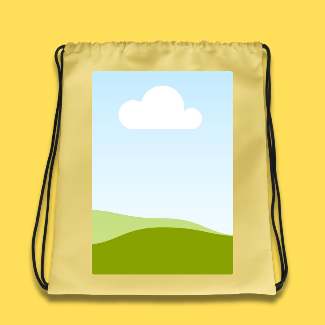 Vis Vis Drawstring Bag