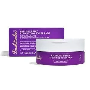 Radient Reset Exfoliating toner pads Bushbalm