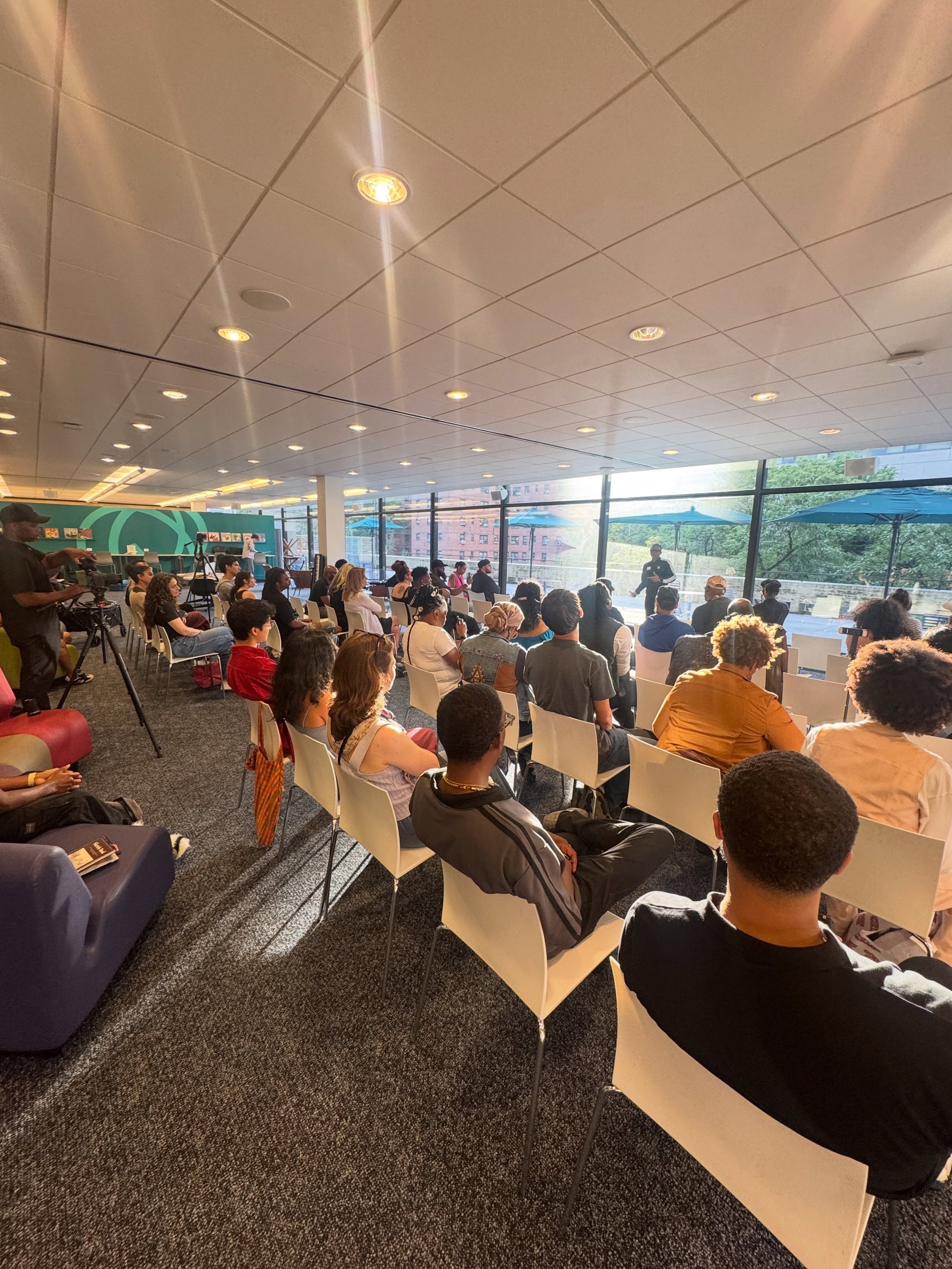 Making friends as an adult in NYC should not require being good at networking.

Some people walked into our event at Lincoln Center to perform.

Some came to make art.

Some came because they wanted somewhere to be on a Saturday.

By the end of the d