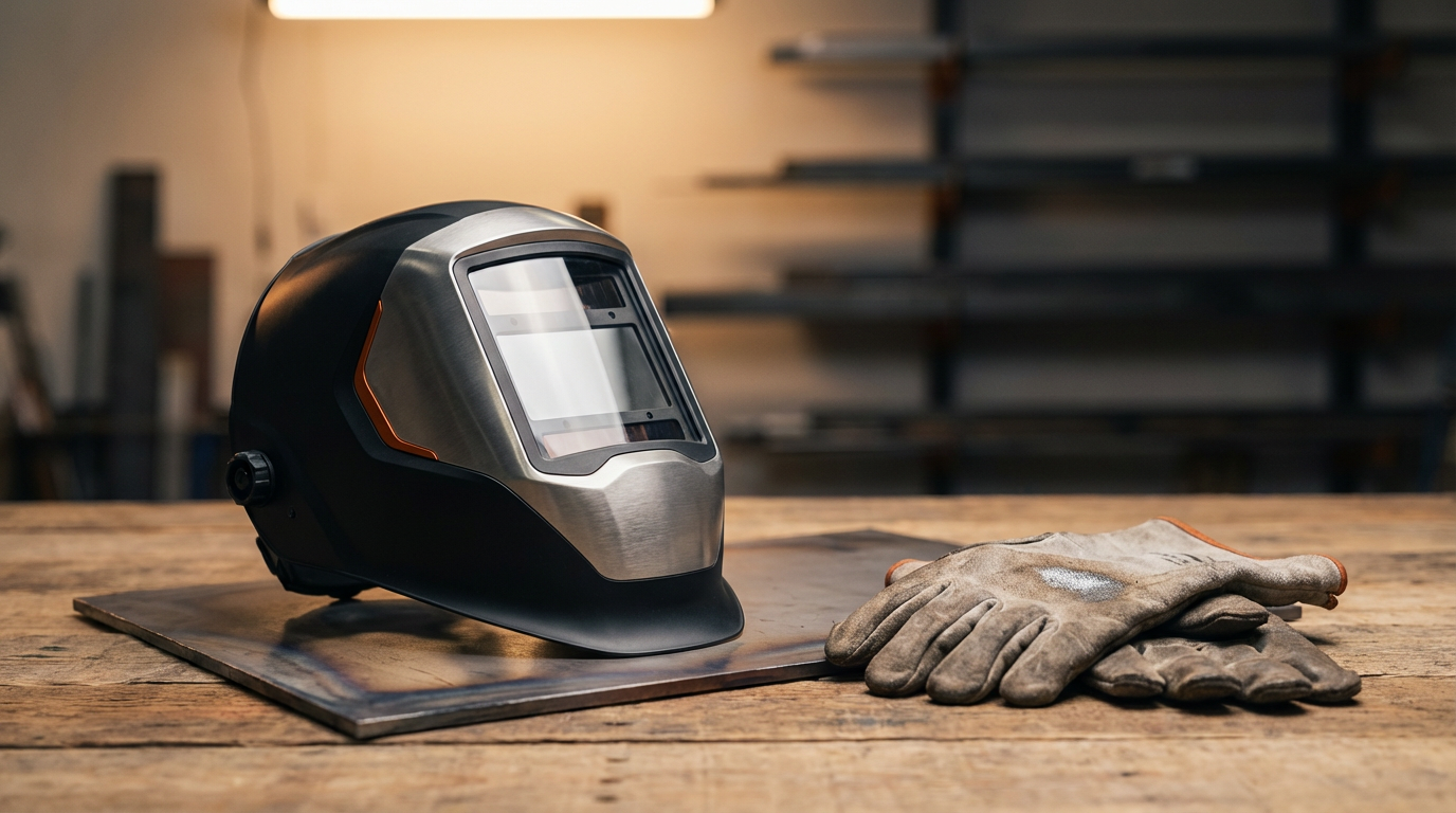 Auto-Darkening Welding Helmet