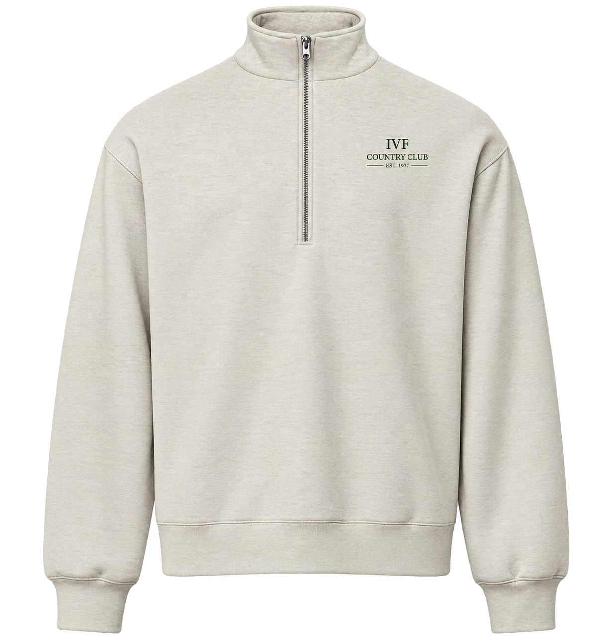 Oatmeal IVF Country Club Half-Zip.png