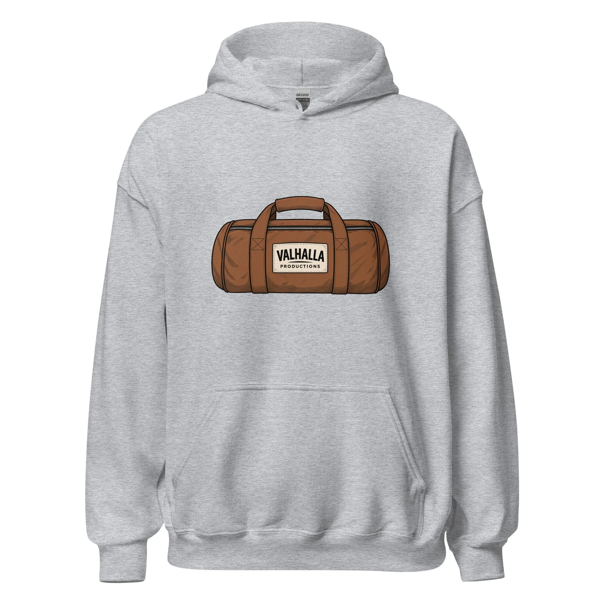Unisex Valhalla Duffel Bag Hoodie