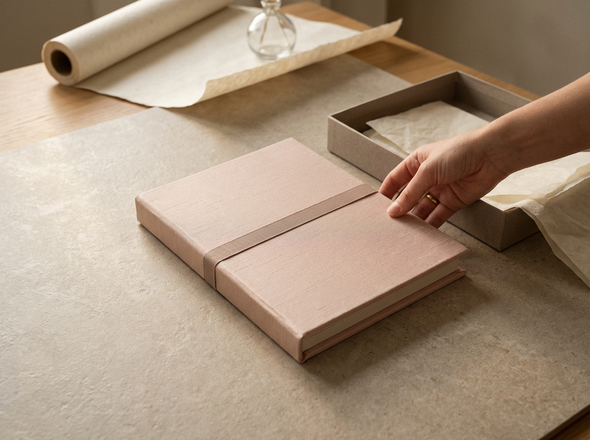 Silk Invitation Folio