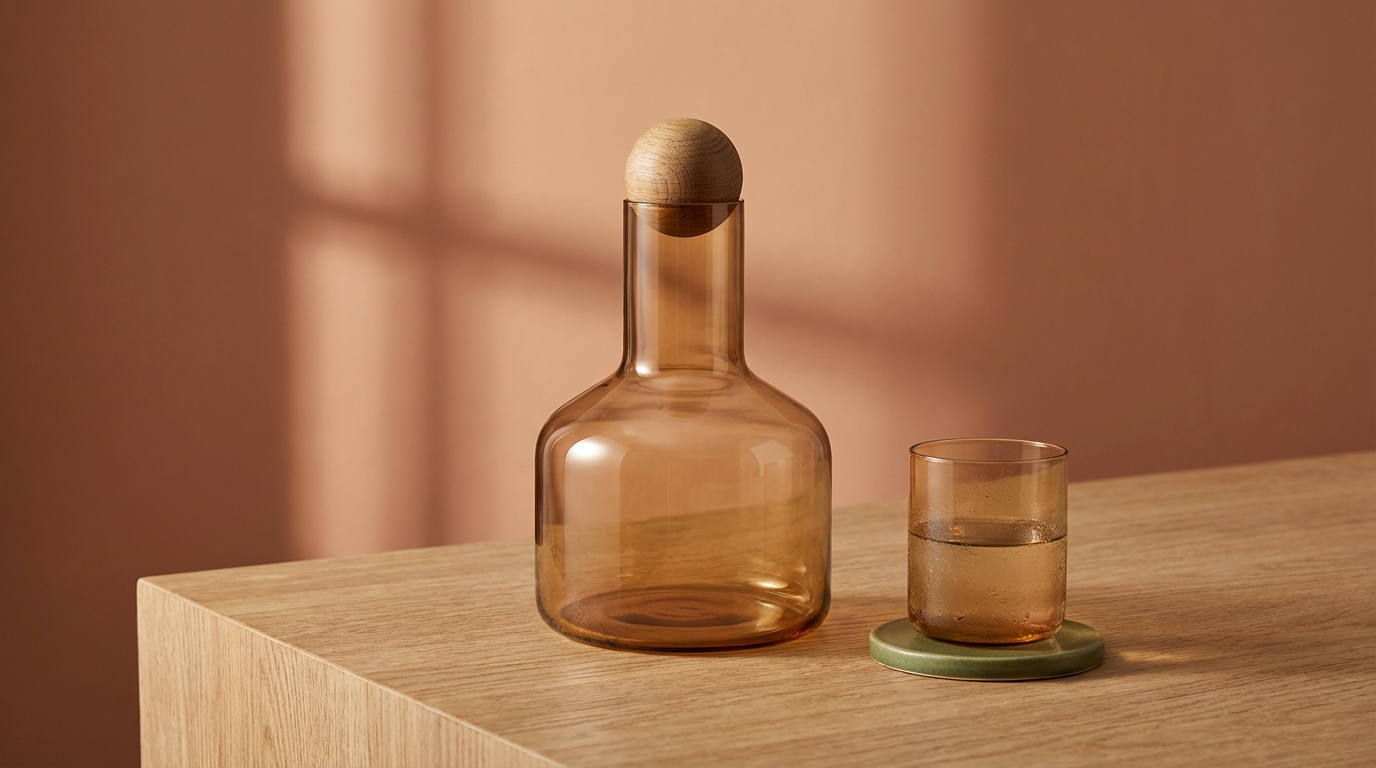 Mindfulness Glass Decanter