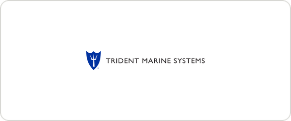 White background with Trident Marine Systems logo and text.