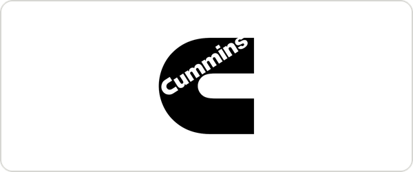 Black magnet with the word 'Cummings' written on it in white text, on a white background.