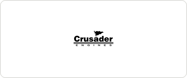 Crusader Engines logo on a white background