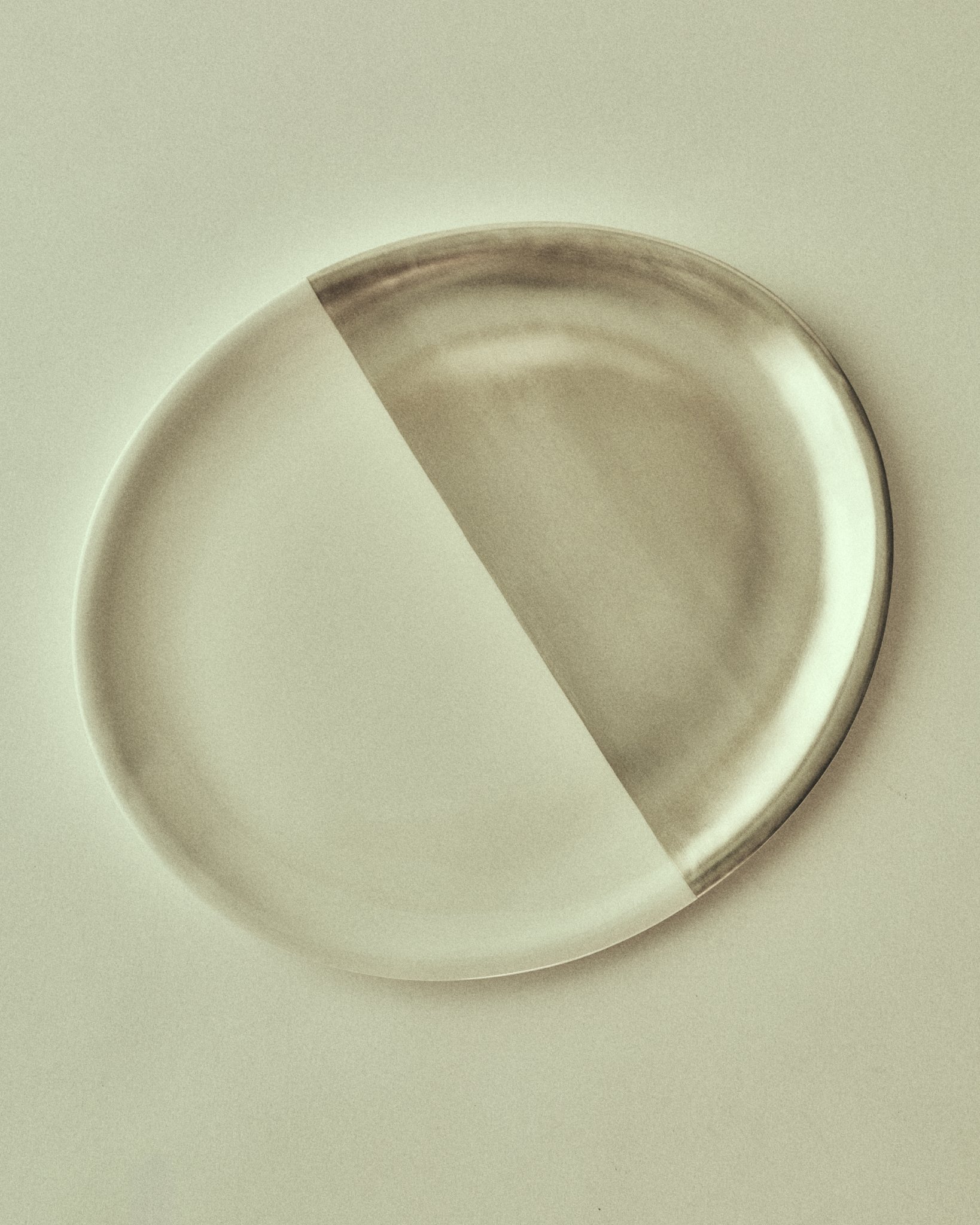 SILVER OVAL VESSEL LARGE
